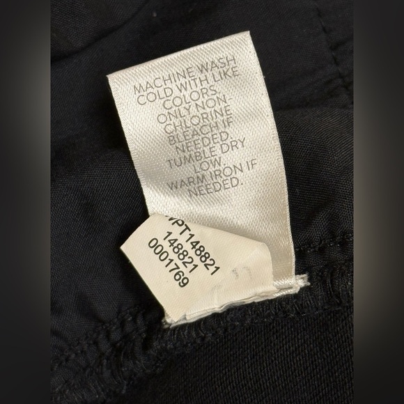 J. Jill Black Flare Wide Leg Jeans - Picture 5 of 6